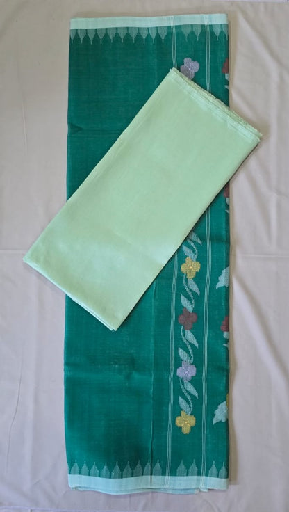 Moirangphee -  (Cotton Mixed) Saree | Handloom