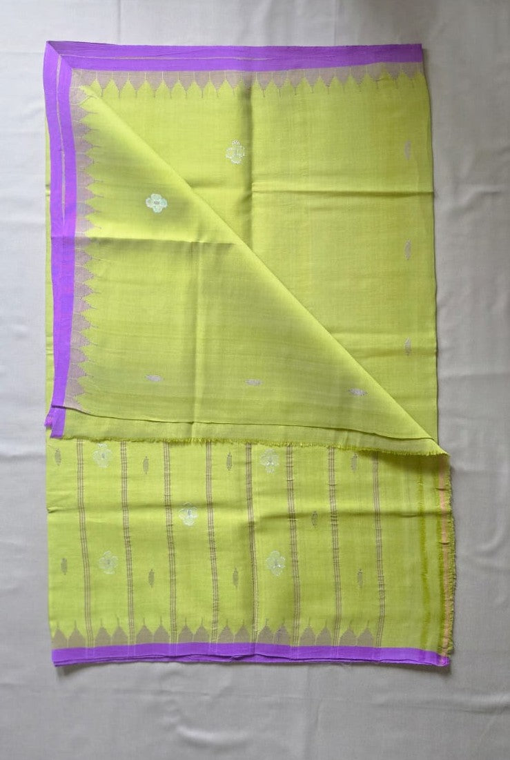 Moirangphee -  (Cotton Mixed) Saree | Handloom