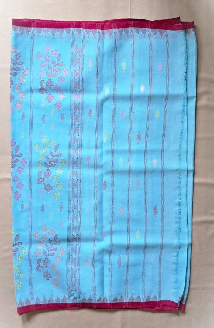 Moirangphee -  (Cotton Mixed) Saree | Handloom