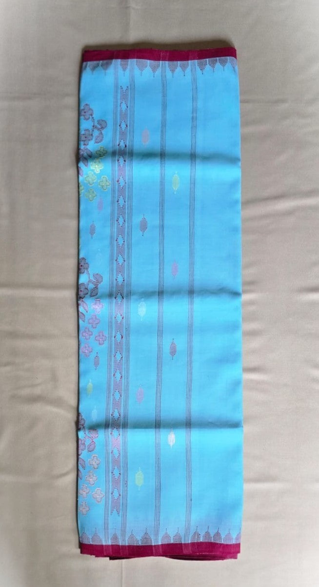 Moirangphee -  (Cotton Mixed) Saree | Handloom