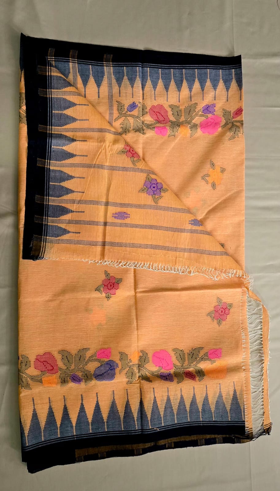 Moirangphee - Pure Cotton Saree | Handloom