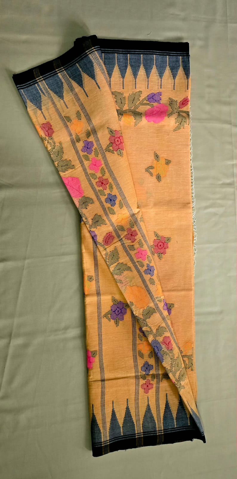 Moirangphee - Pure Cotton Saree | Handloom