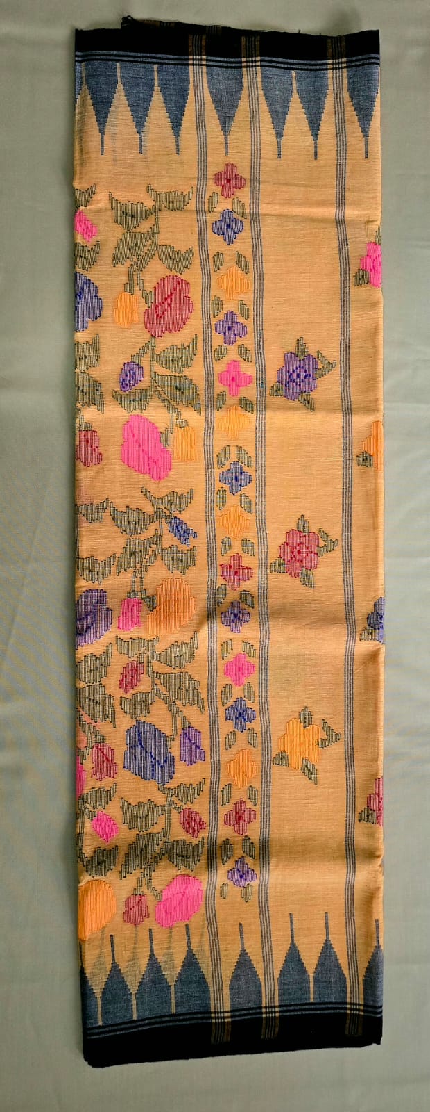 Moirangphee - Pure Cotton Saree | Handloom