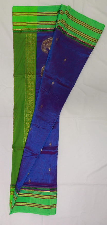 NarayanPeth Yeola Kinara Paithani | Powerloom