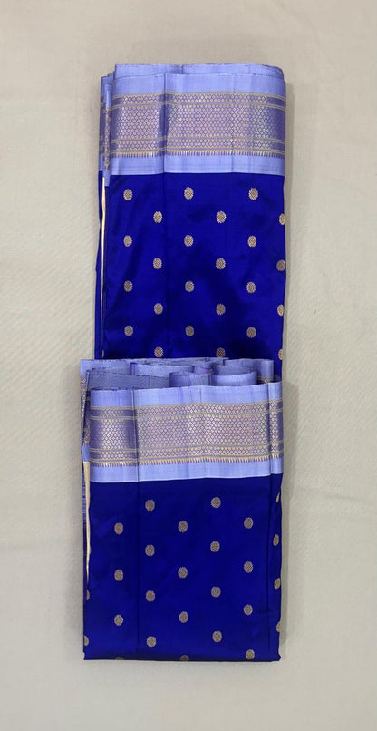 Paithani - Royal Blue Yeola | Handloom