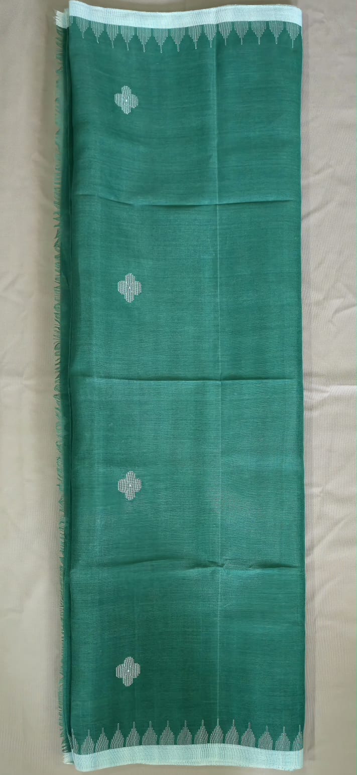 Moirangphee -  (Cotton Mixed) Saree | Handloom